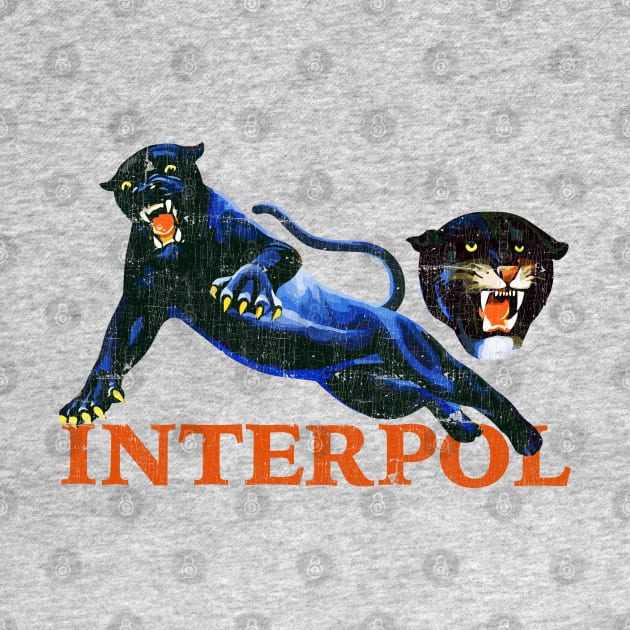 Interpol --  Original Retro Art Design by unknown_pleasures